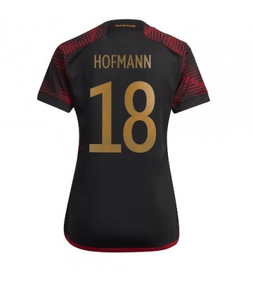 Niemcy Jonas Hofmann #18 Koszulka Wyjazdowych Kobiety MŚ 2022 Krótki Rękaw
